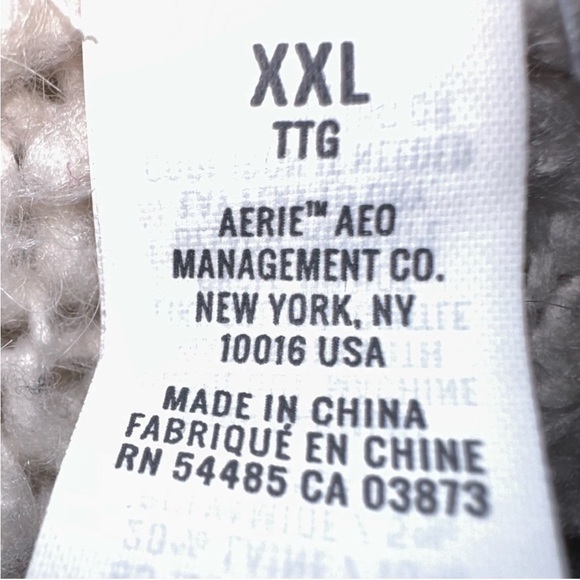 Plus Size Aerie Buttercream Crew Neck Sweater - Picture 5 of 6